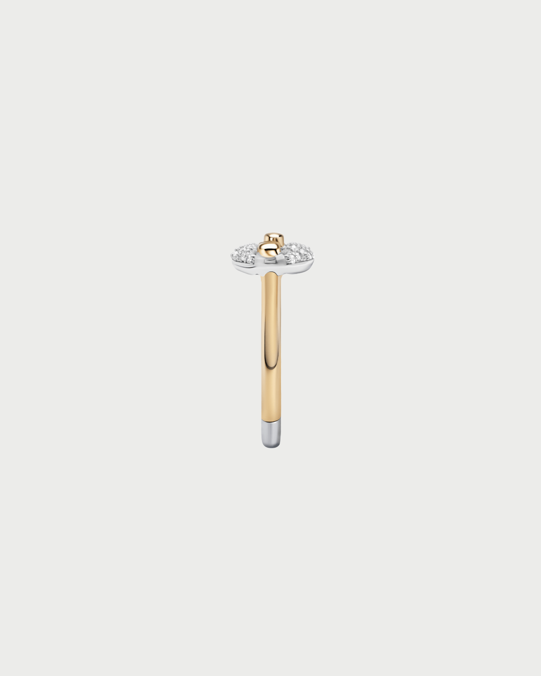 SINGLE INFINITY PAVE RING - GHALIA - MIRA Y MANO
