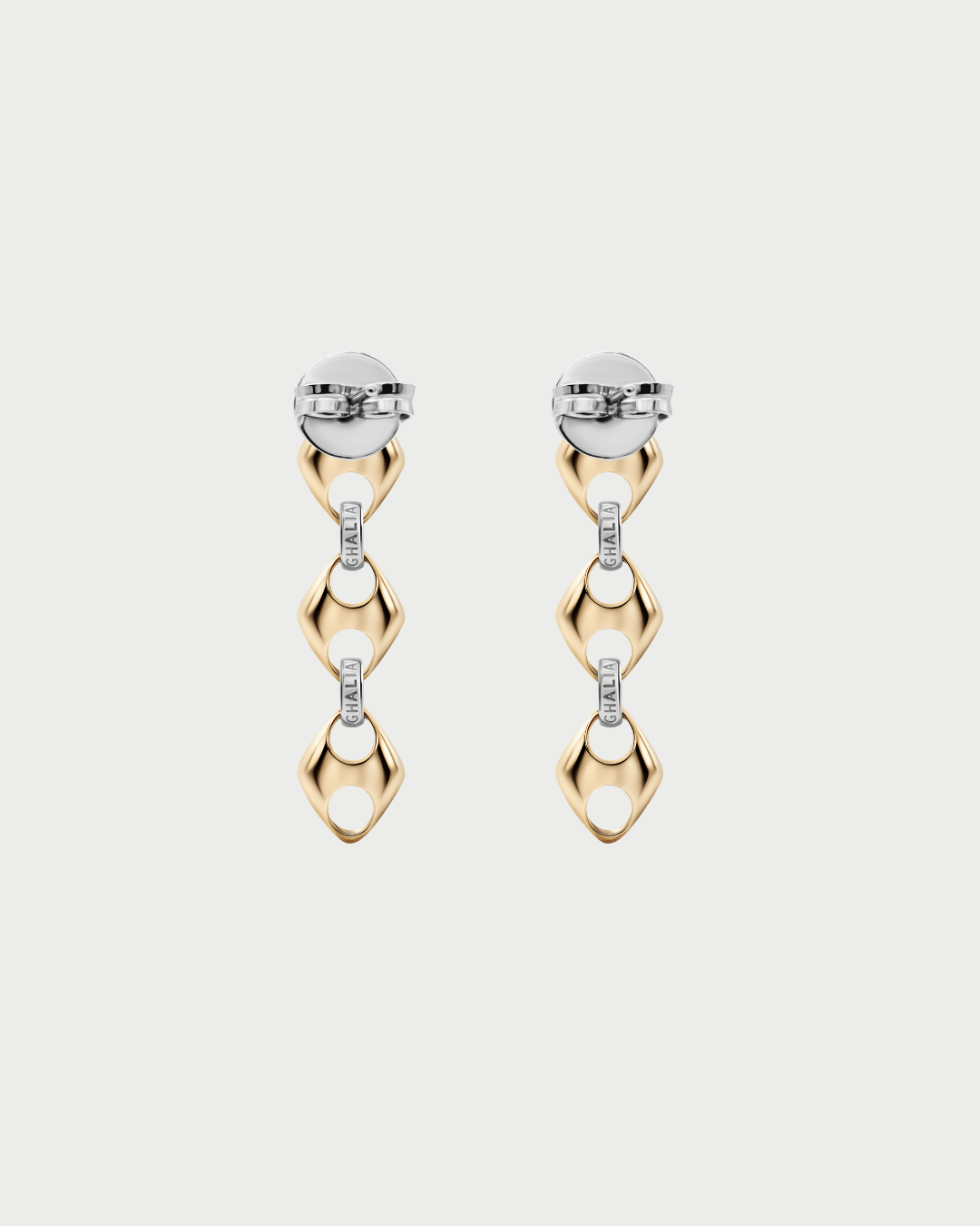 TRIPLE INFINITY LOOPS EARRINGS - GHALIA - MIRA Y MANO