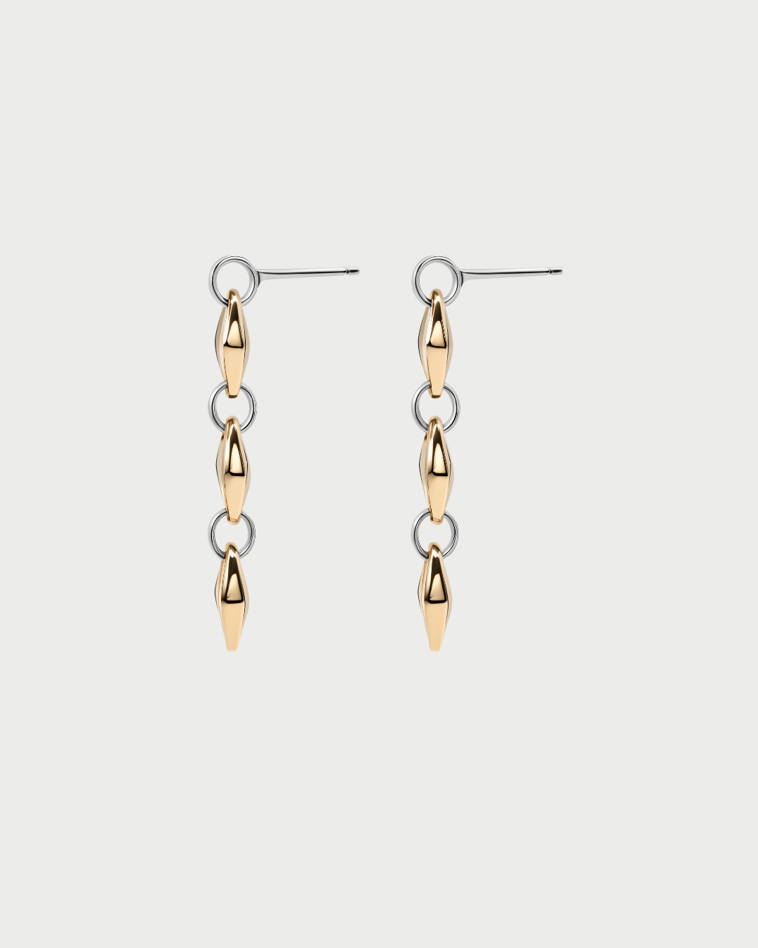 TRIPLE INFINITY LOOPS EARRINGS - GHALIA - MIRA Y MANO
