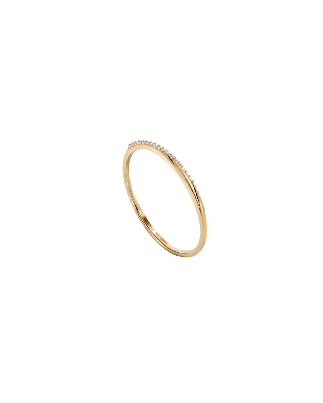WAVES RING GOLD - GHALIA - MIRA Y MANO