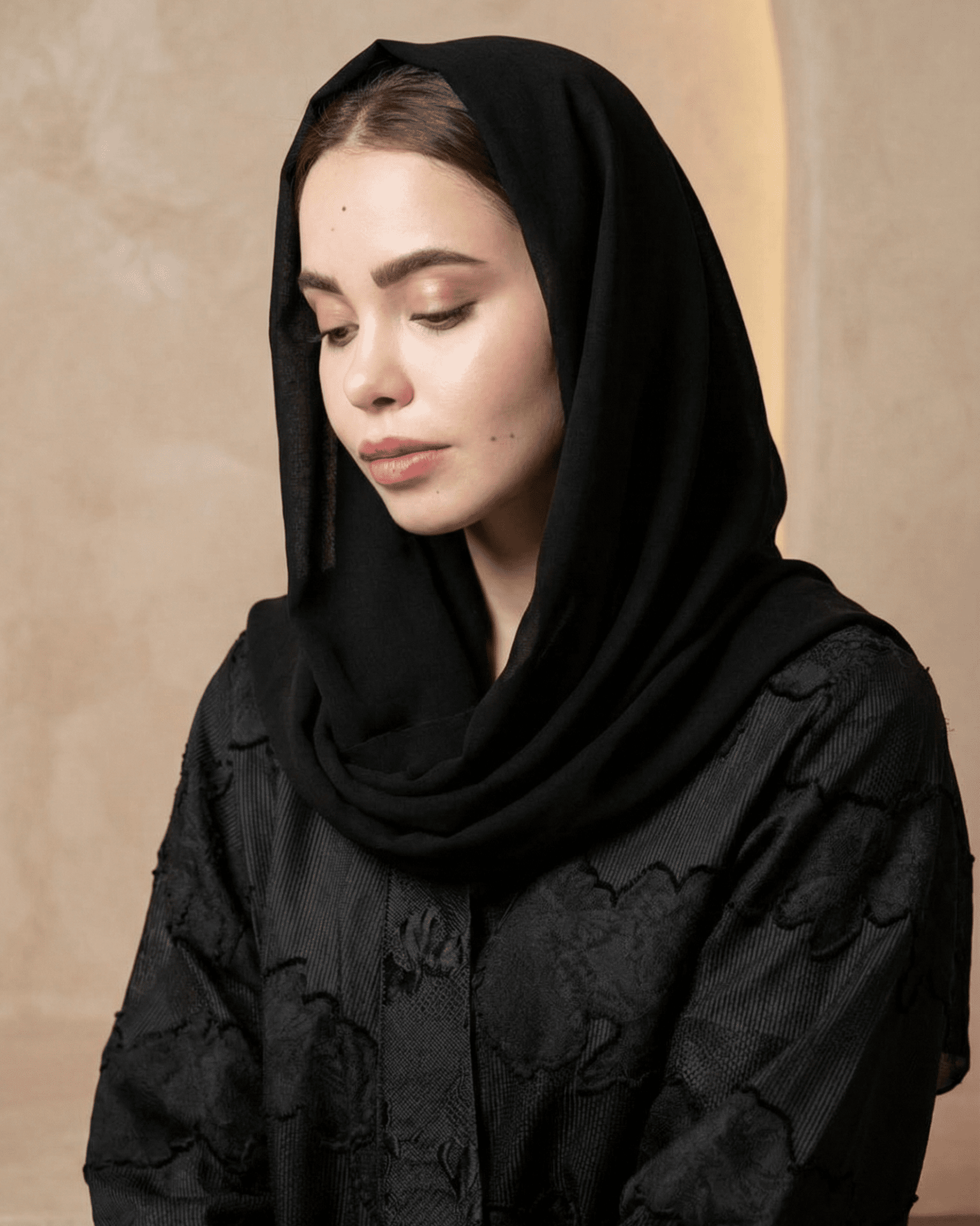 VOILE SNOOD BLACK - HAALINC. - MIRA Y MANO