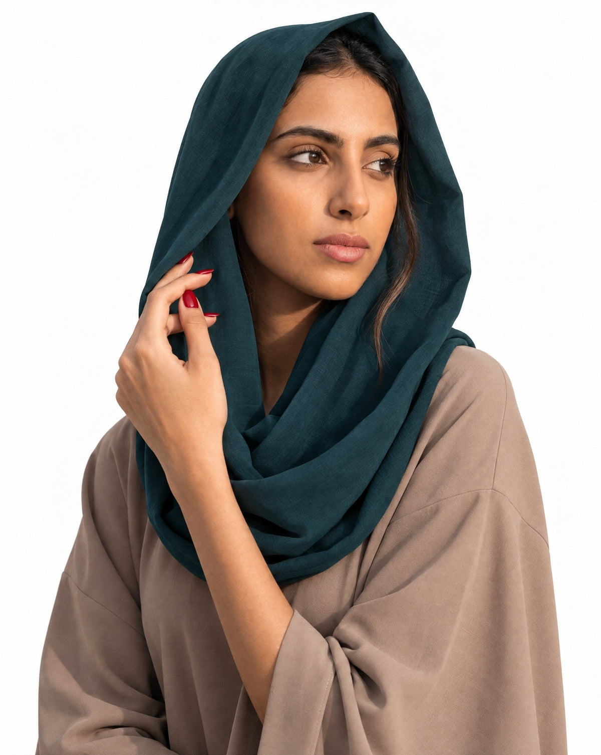 VOILE SNOOD DARK GREEN - HAALINC. - MIRA Y MANO