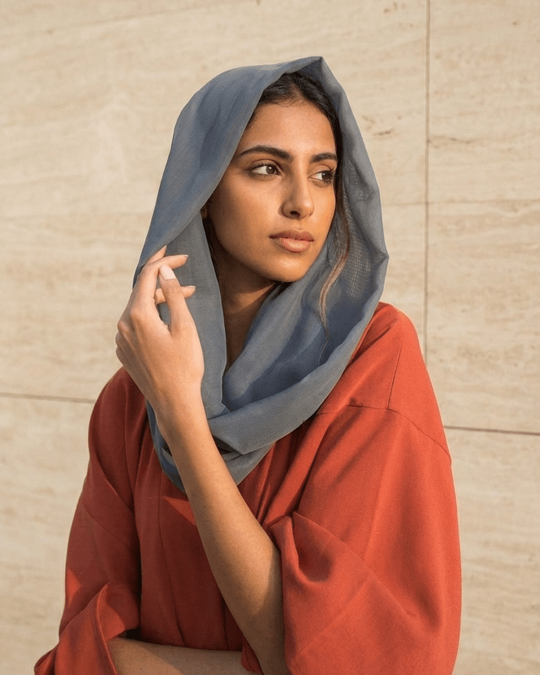 VOILE SNOOD GRISAILLE - HAALINC. - MIRA Y MANO