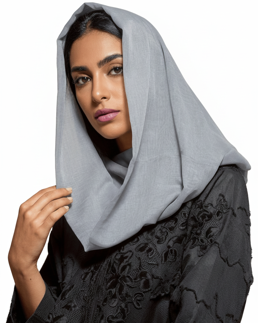 VOILE SNOOD ZINC - HAALINC. - MIRA Y MANO
