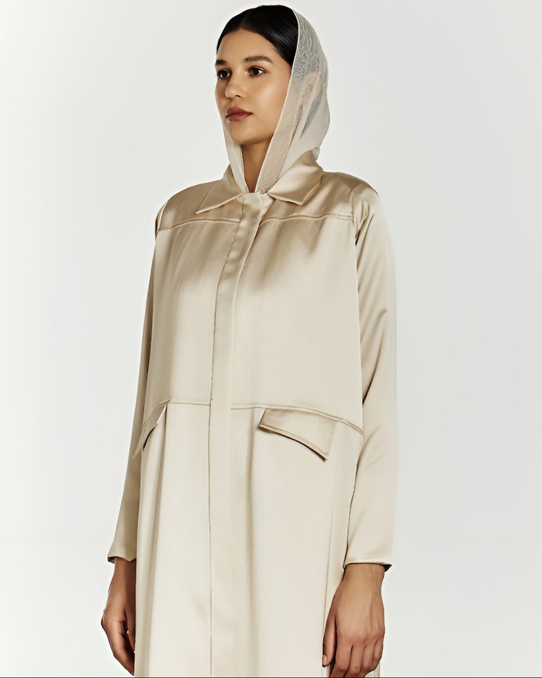 HAMADIS TRANSITION IN BEIGE ABAYA - HAMADIS - MIRA Y MANO