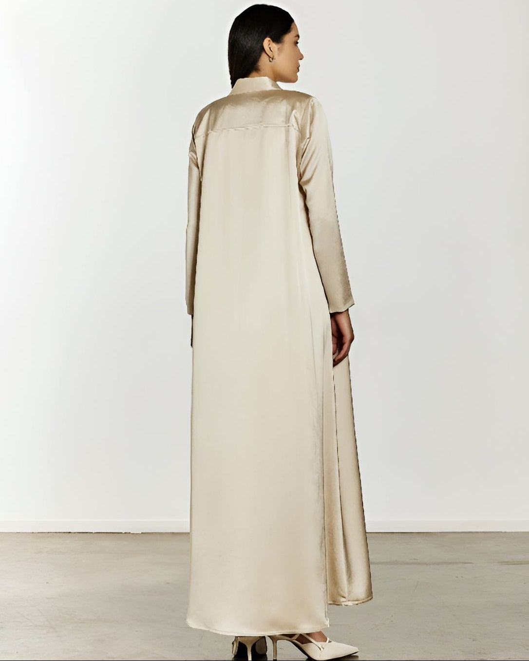 HAMADIS TRANSITION IN BEIGE ABAYA - HAMADIS - MIRA Y MANO