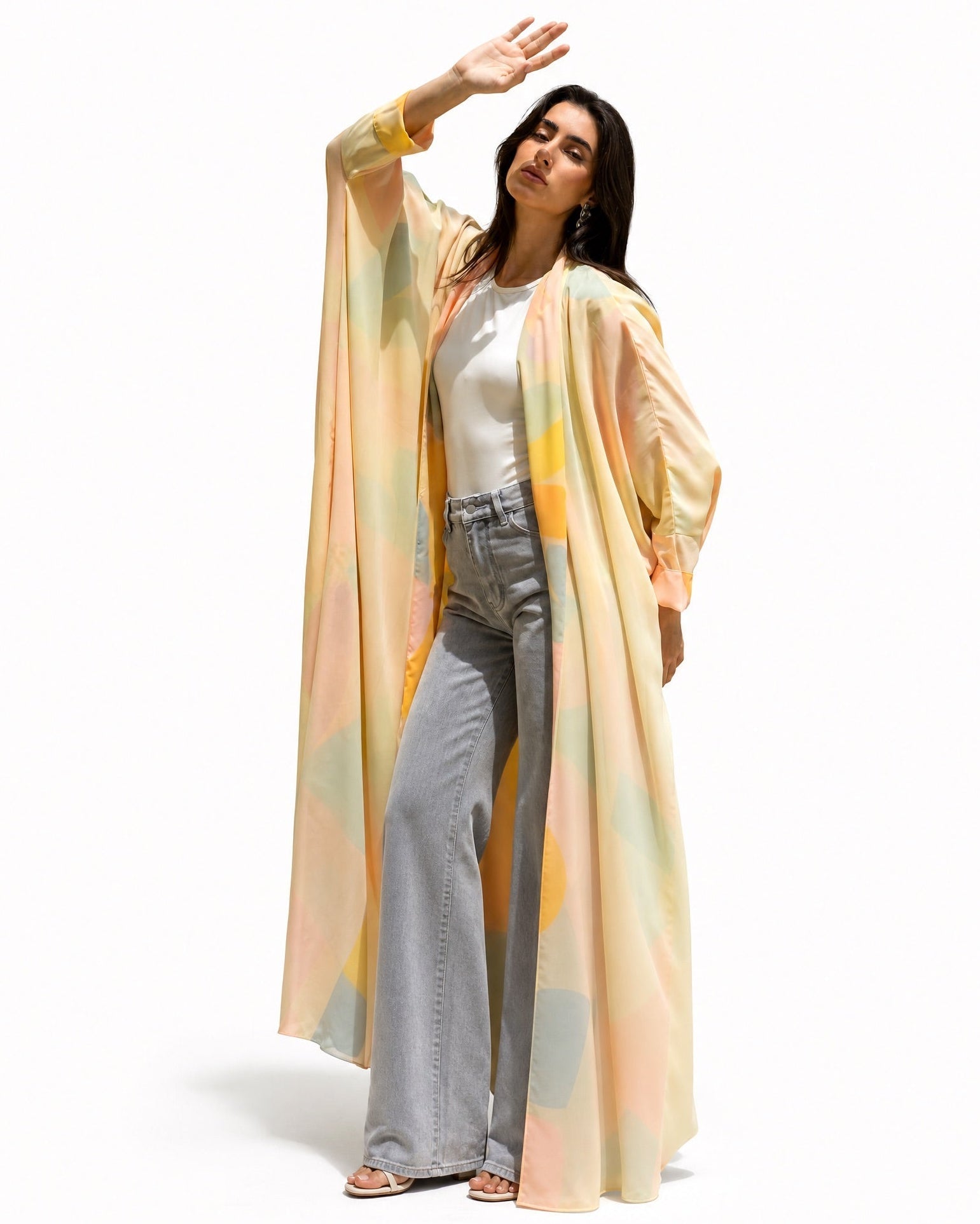 Double Yellow – Abaya – Product image 3
