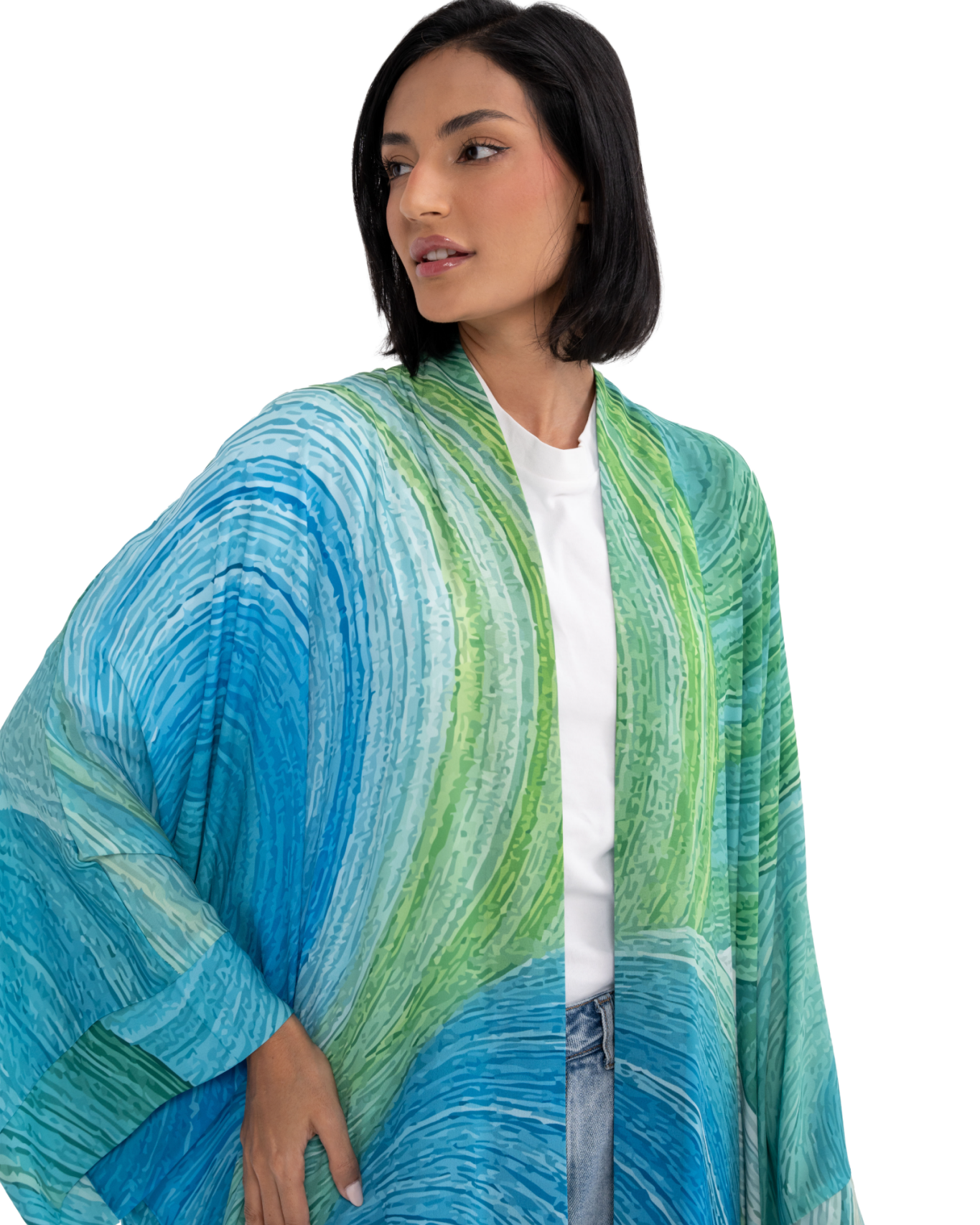 WAVES ABAYA - HOUSE OF SOLE - MIRA Y MANO