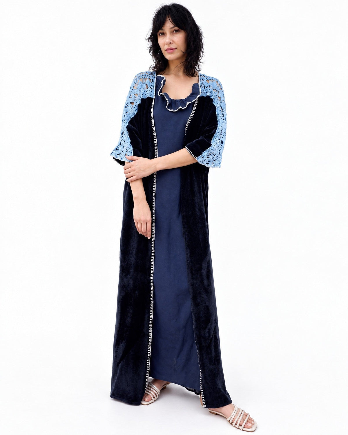 S146NB ABAYA SET - JAMELOO - MIRA Y MANO