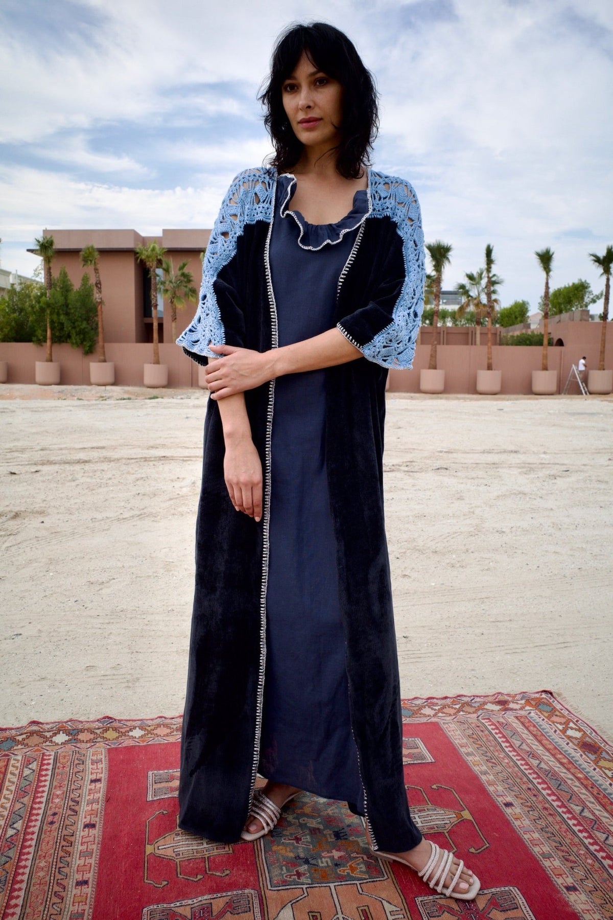 S146NB ABAYA SET - JAMELOO - MIRA Y MANO