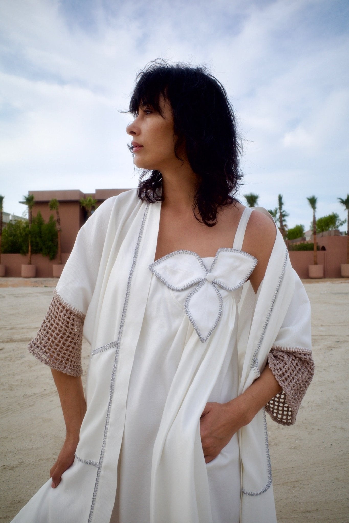 S149W ABAYA SET - JAMELOO - MIRA Y MANO