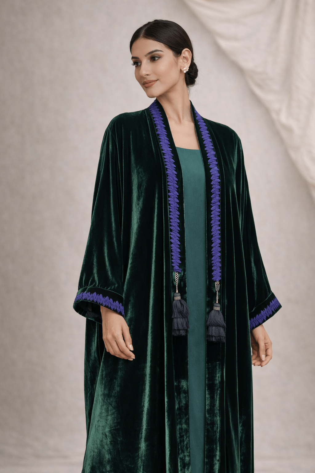 M0748 KRT ABAYA - KERTA COLLECTION - MIRA Y MANO