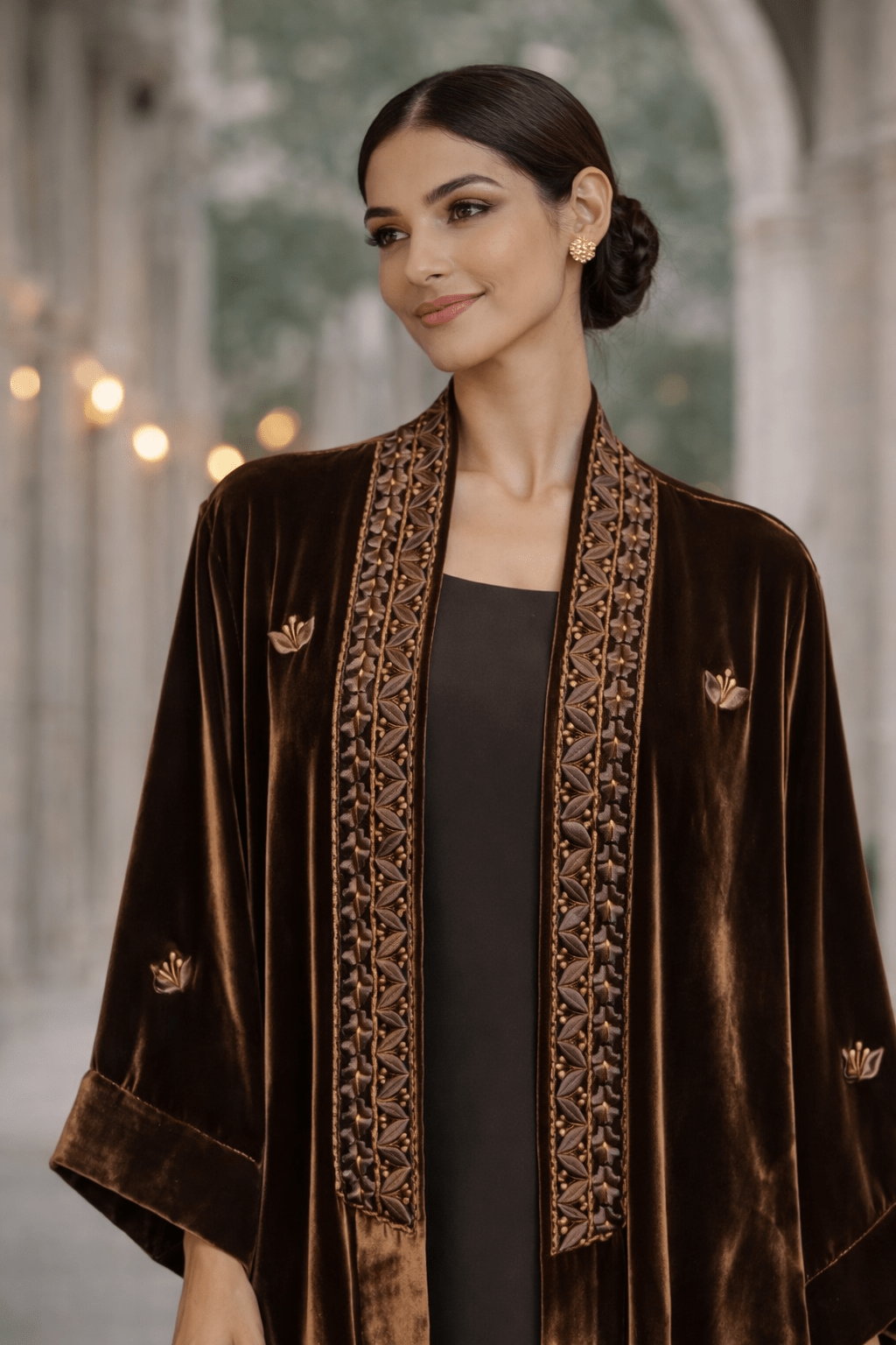 M0755 KRT ABAYA - KERTA COLLECTION - MIRA Y MANO