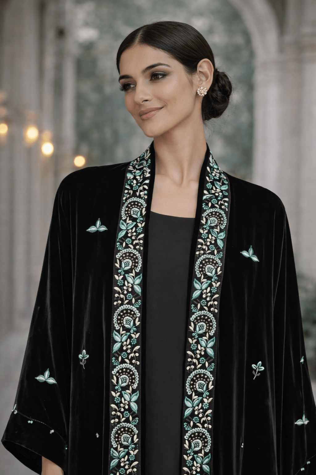 M0756 KRT ABAYA - KERTA COLLECTION - MIRA Y MANO