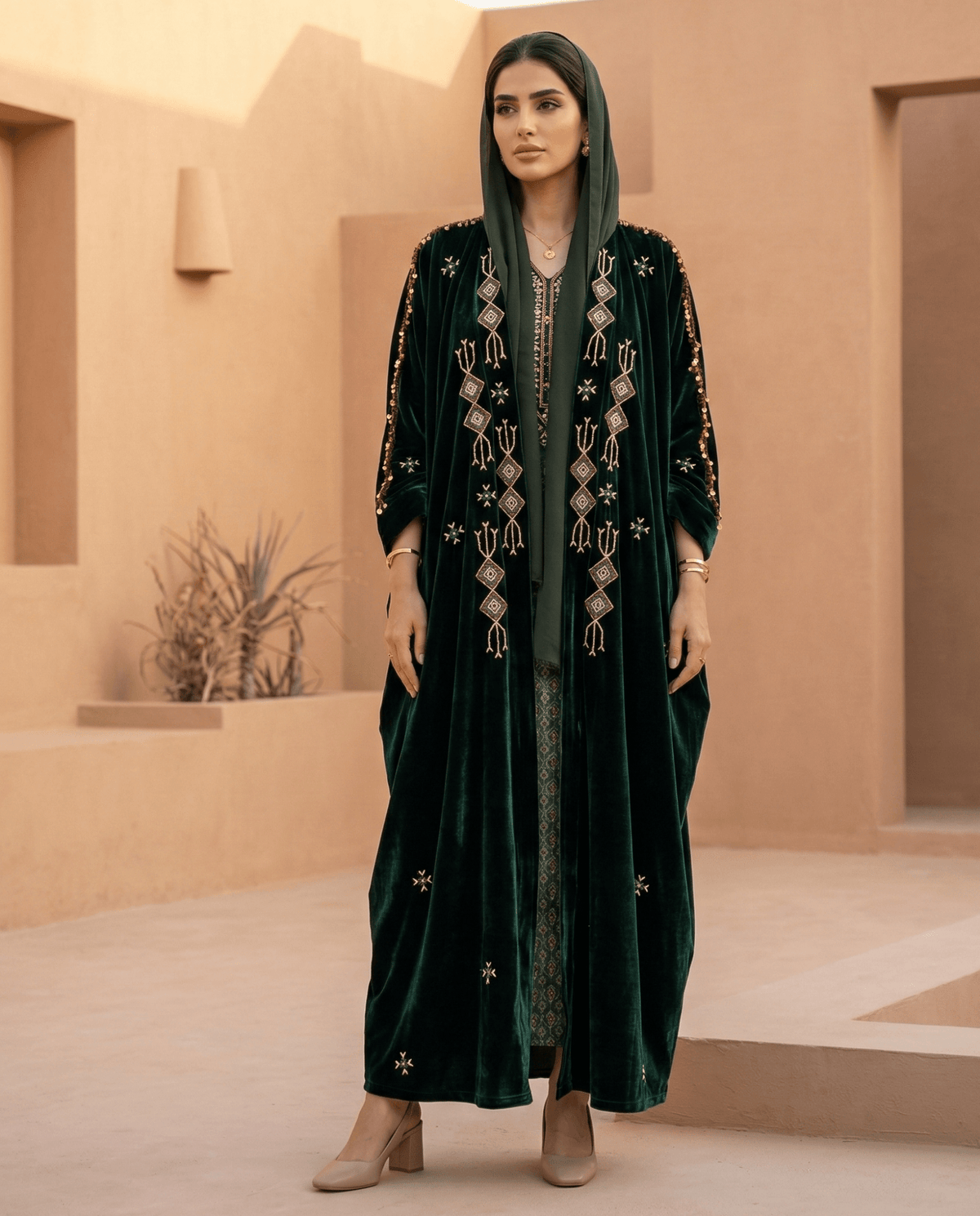 M0767 KRT ABAYA - KERTA COLLECTION - MIRA Y MANO