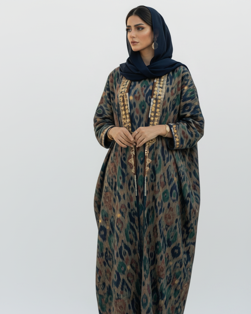 M0782 KRT ABAYA SET - KERTA COLLECTION - MIRA Y MANO