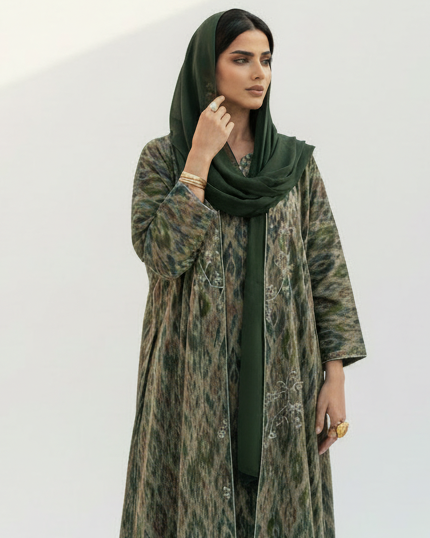 M0787 KRT ABAYA SET - KERTA COLLECTION - MIRA Y MANO