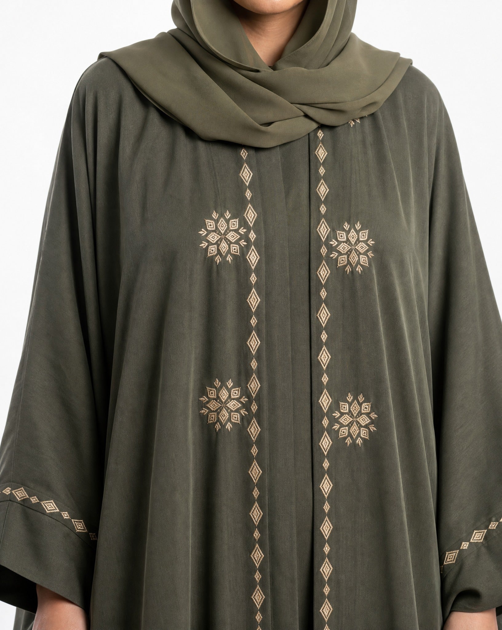 M0833 ABAYA SET - KERTA COLLECTION - MIRA Y MANO