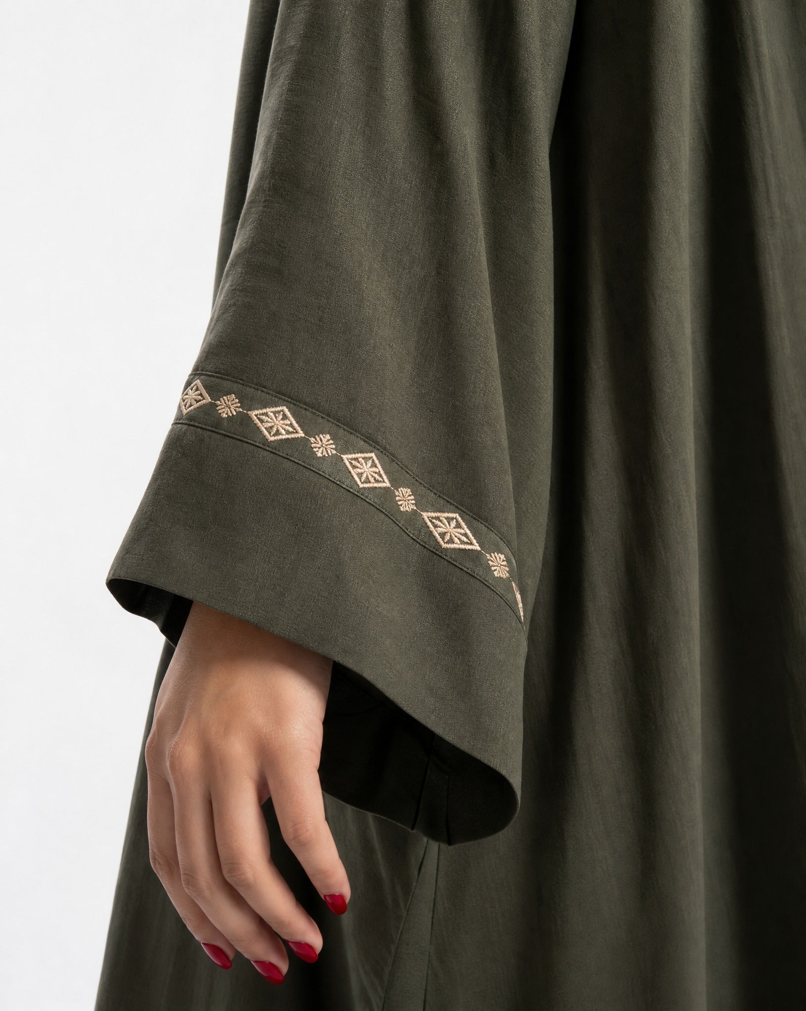 M0833 ABAYA SET - KERTA COLLECTION - MIRA Y MANO