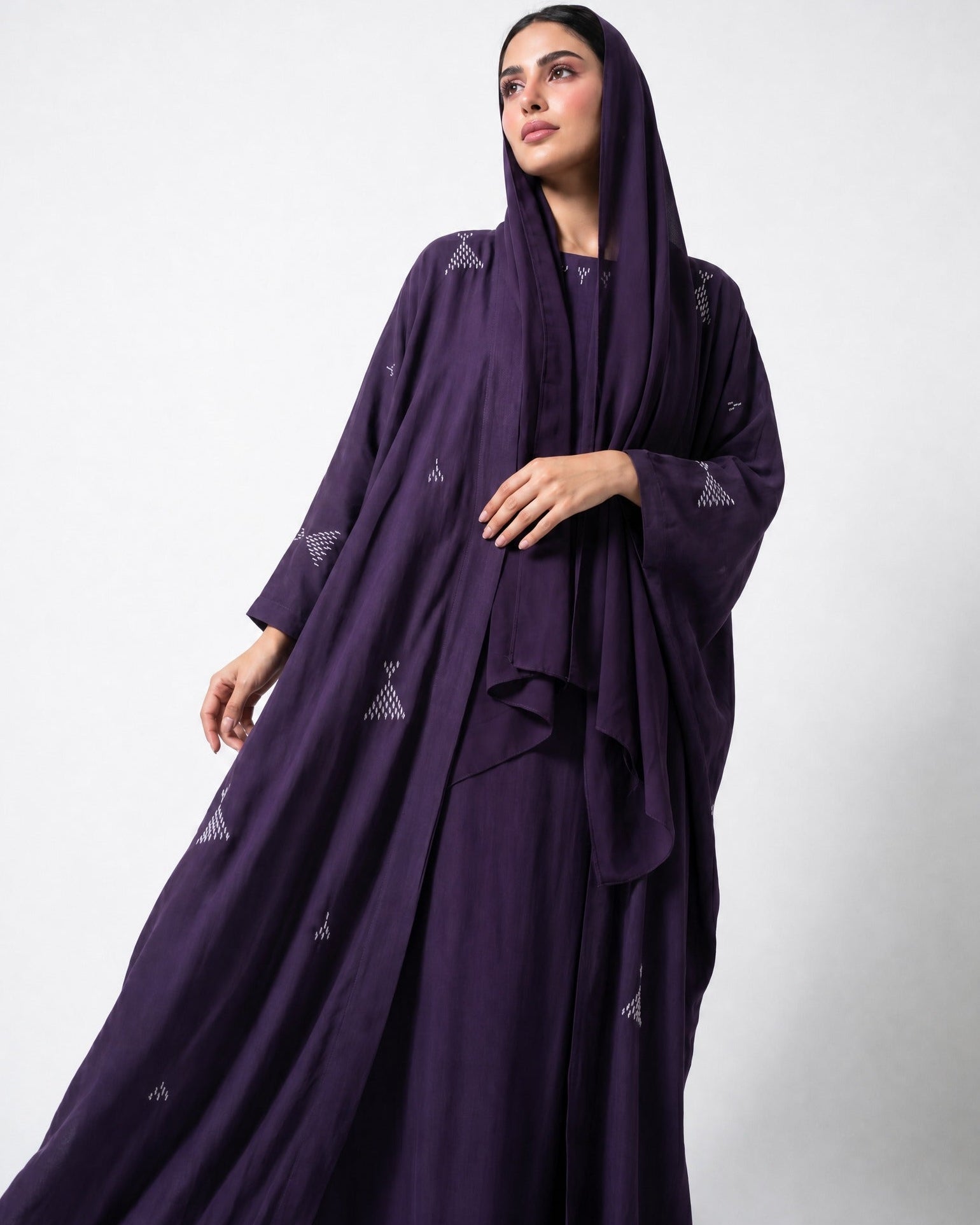M0841 ABAYA SET - KERTA COLLECTION - MIRA Y MANO