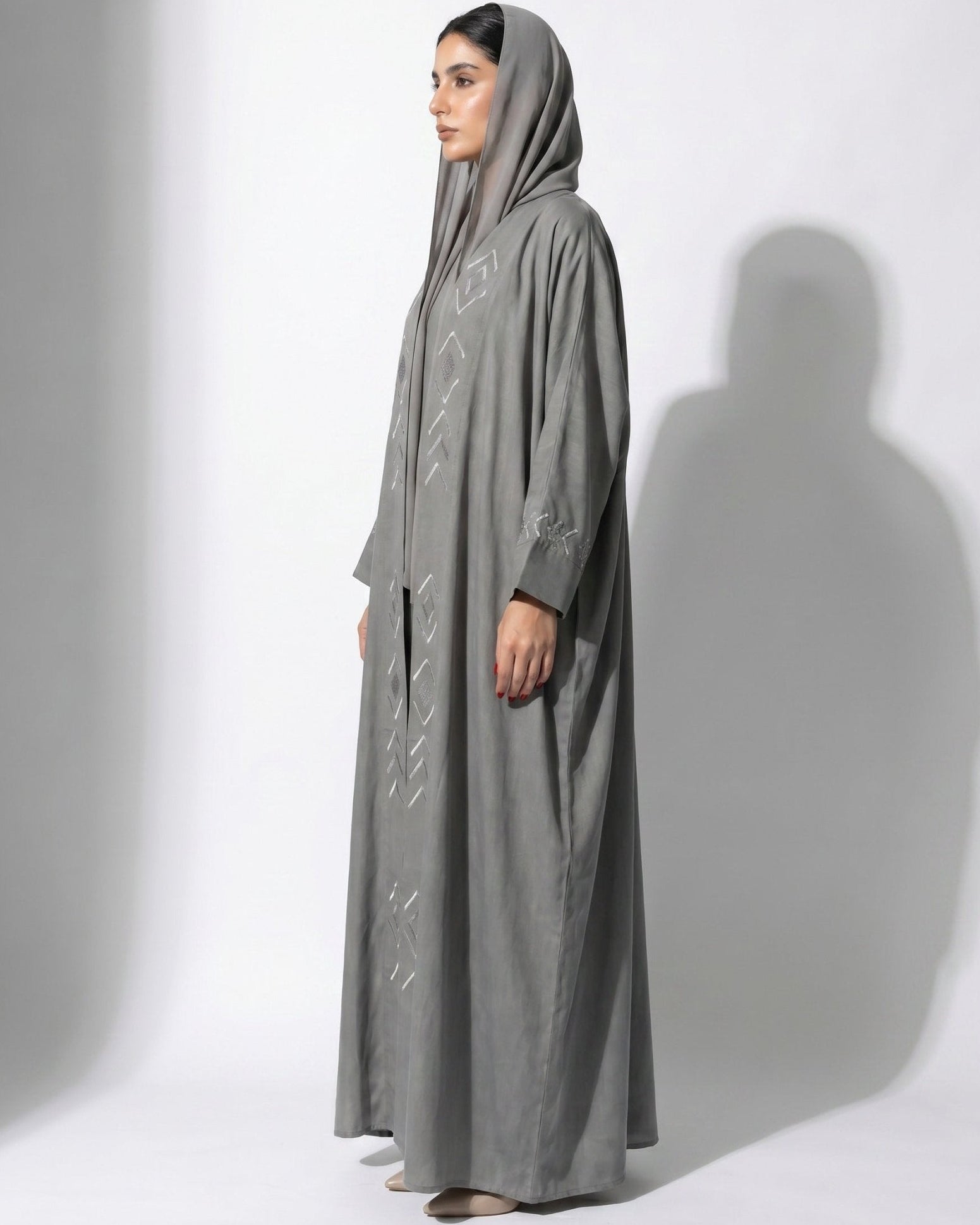 M0854 ABAYA SET - KERTA COLLECTION - MIRA Y MANO