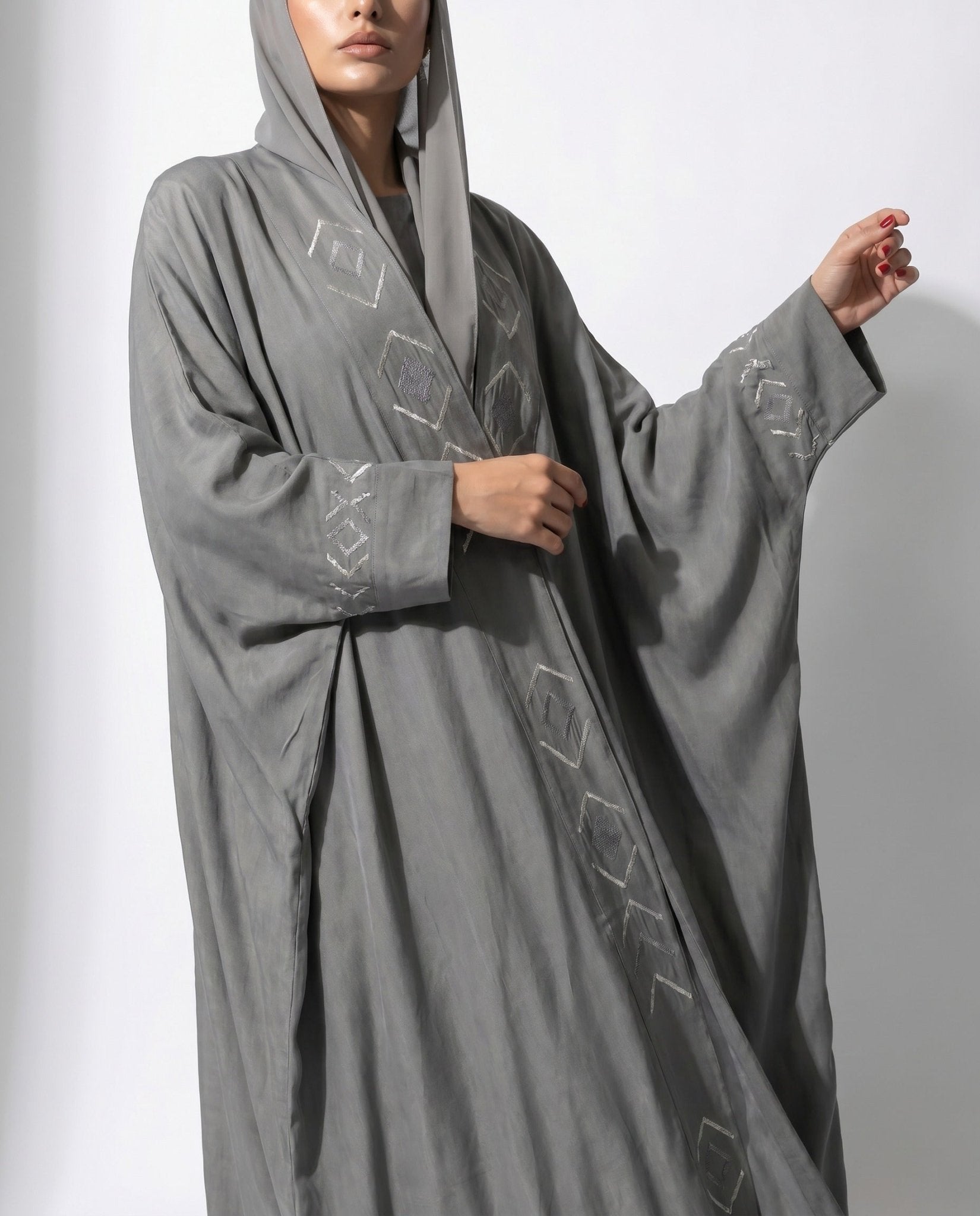 M0854 ABAYA SET - KERTA COLLECTION - MIRA Y MANO