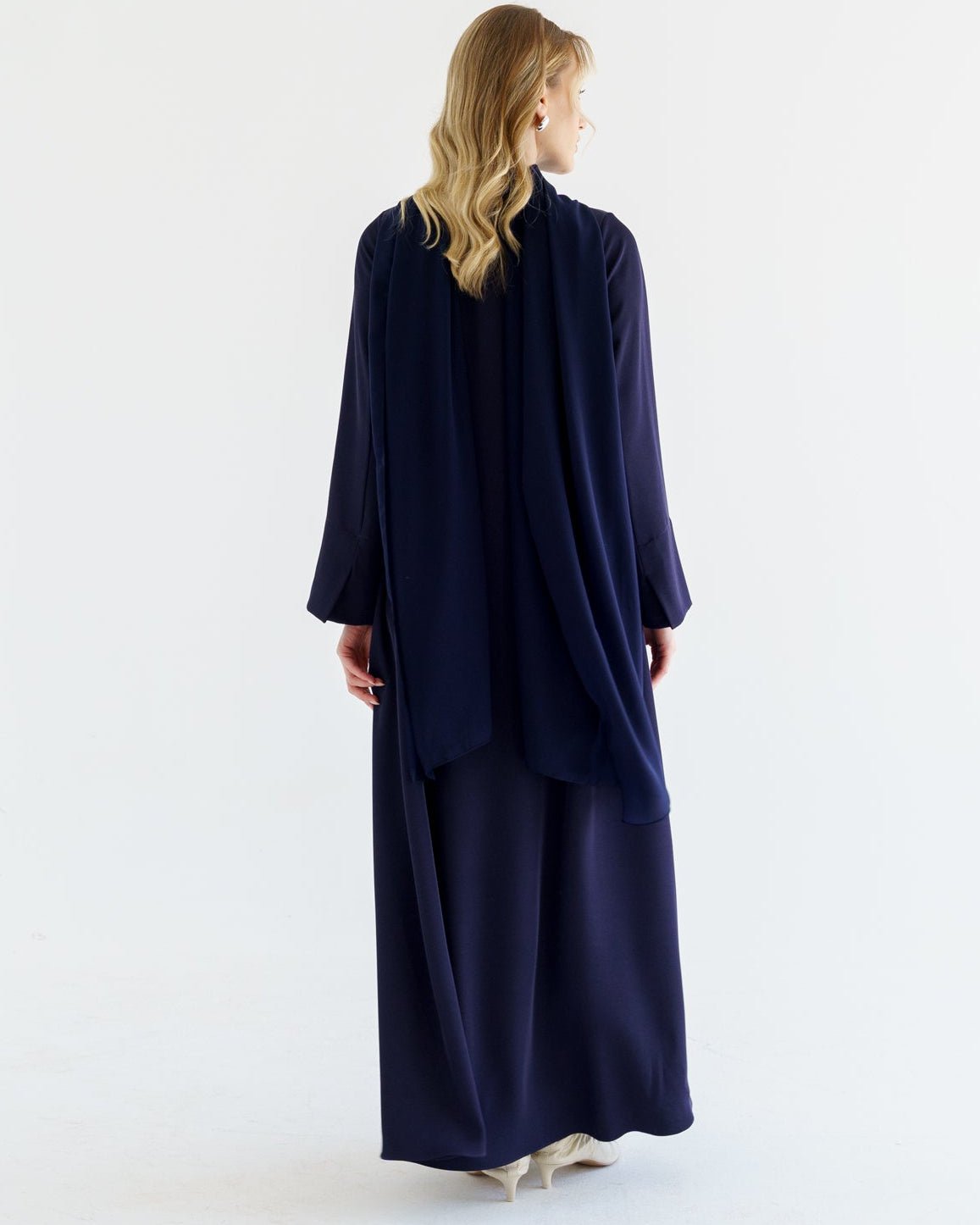 ALICE NAVY BLUE ABAYA - KHAM - MIRA Y MANO