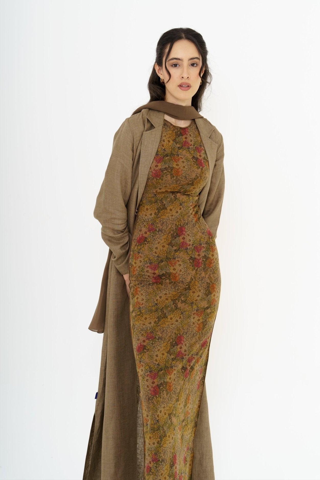 VW - 01 VERA WOODLAND DRESS - KHAM - MIRA Y MANO