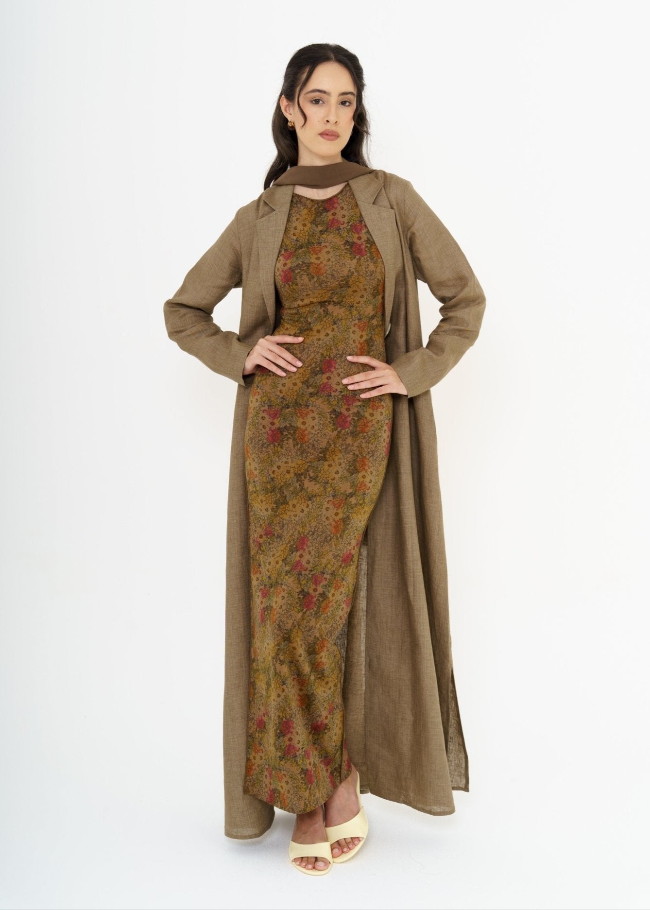 VW - 01 VERA WOODLAND DRESS - KHAM - MIRA Y MANO