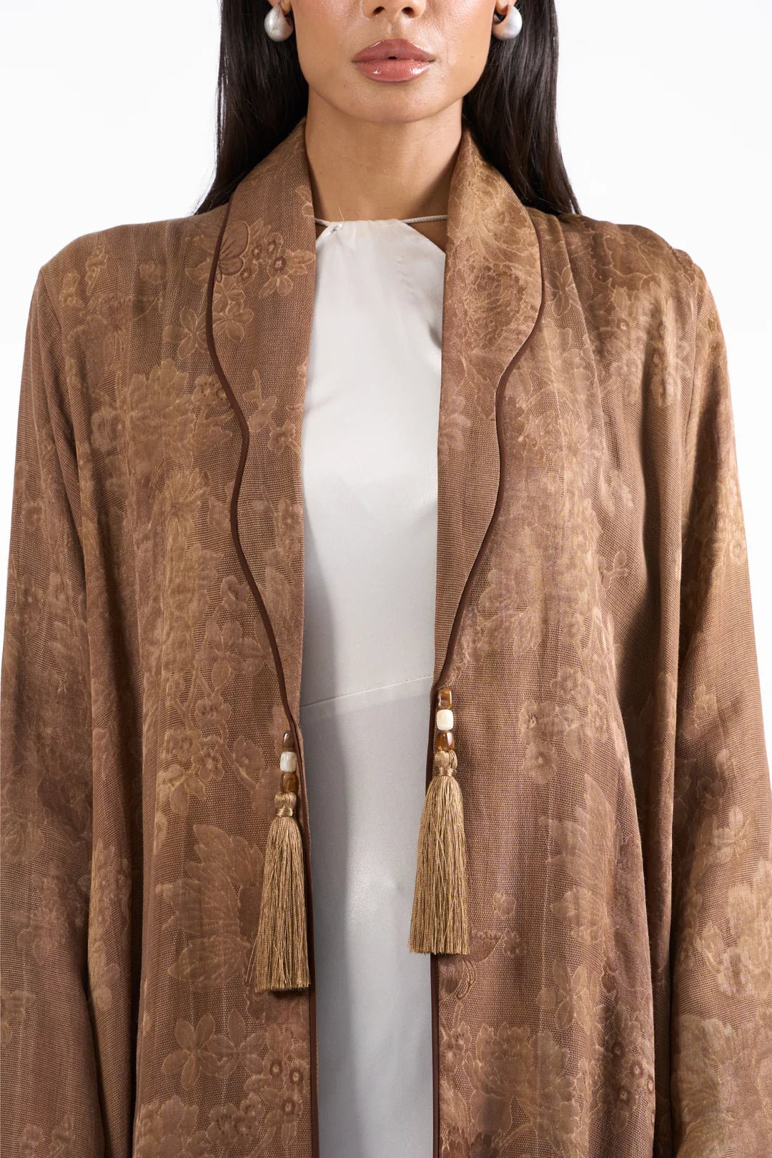 GOLDEN EARTH ABAYA - LA SOIIE - MIRA Y MANO
