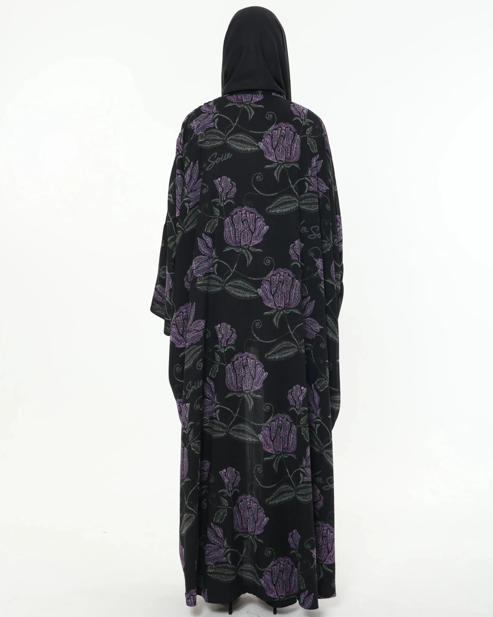 LAVENDER BLOOM ABAYA - LA SOIIE - MIRA Y MANO