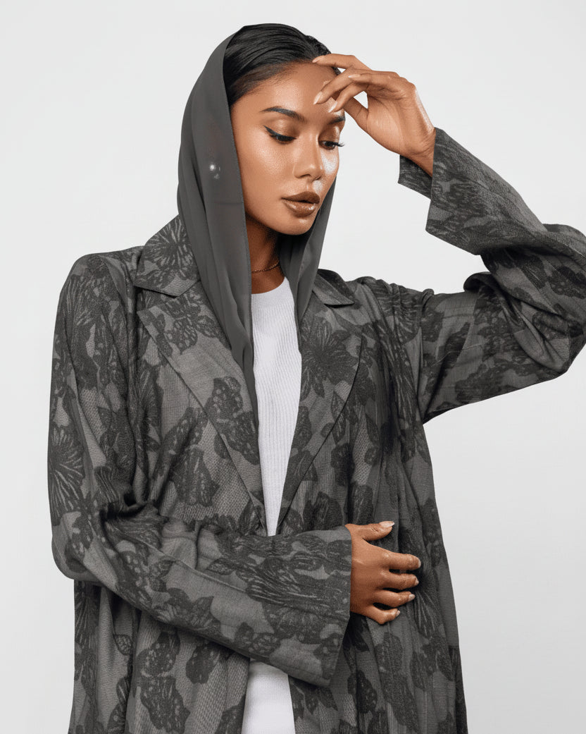 ROSE MIST ABAYA - LA SOIIE - MIRA Y MANO