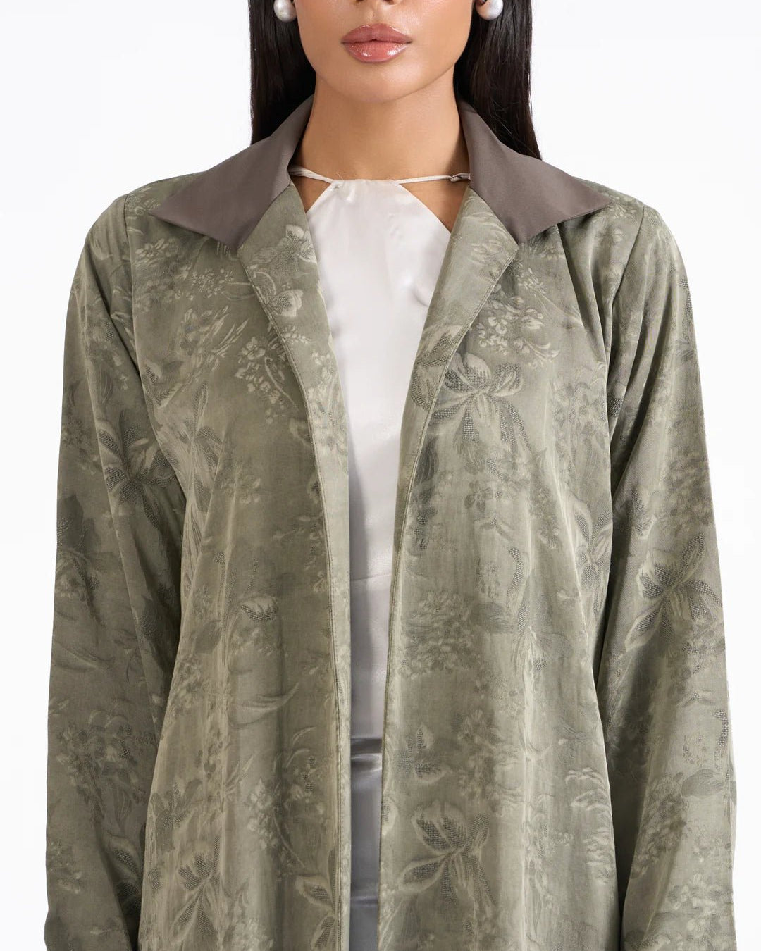 VERDANT BLUSH ABAYA - LA SOIIE - MIRA Y MANO