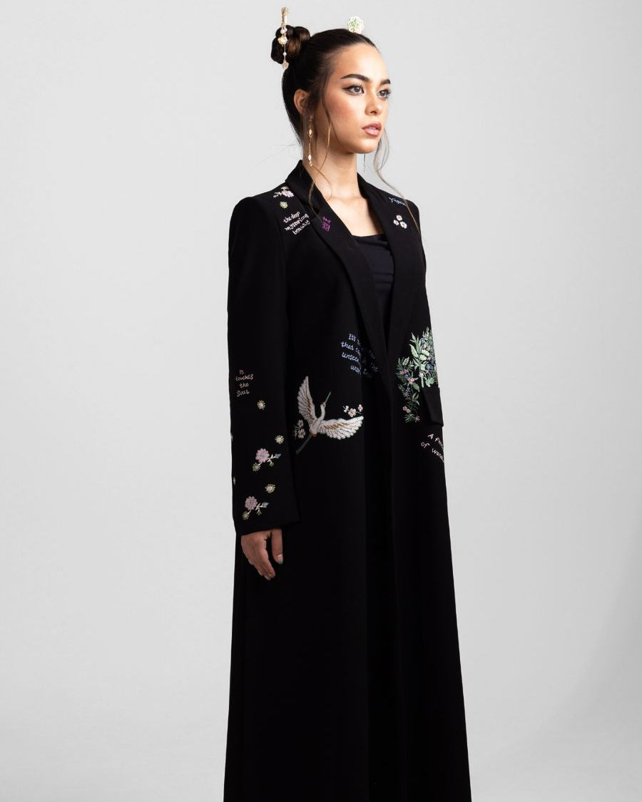 LA01056 - BK ABAYA - LAILA AL AWADHI - MIRA Y MANO