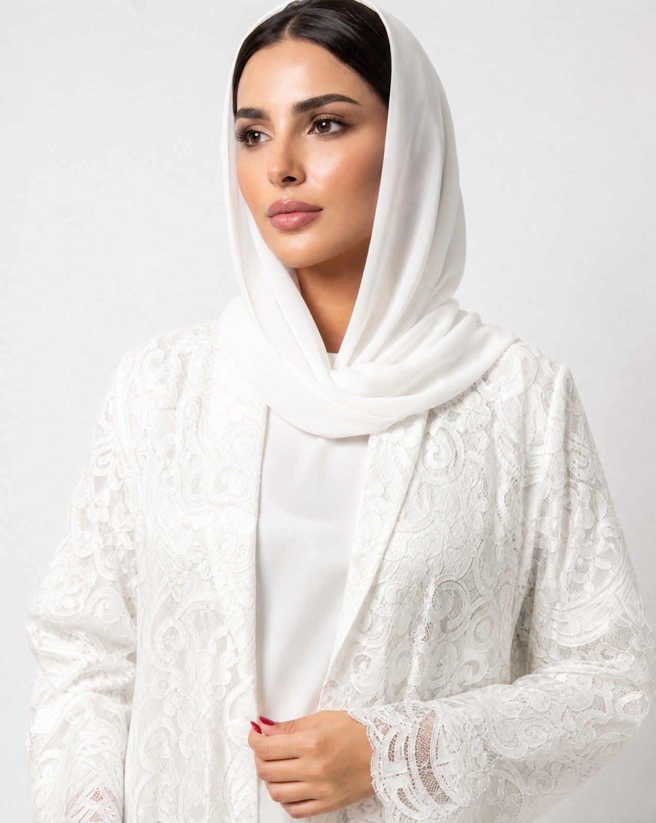 DANTELLE ABAYA - LARA FASHION - MIRA Y MANO