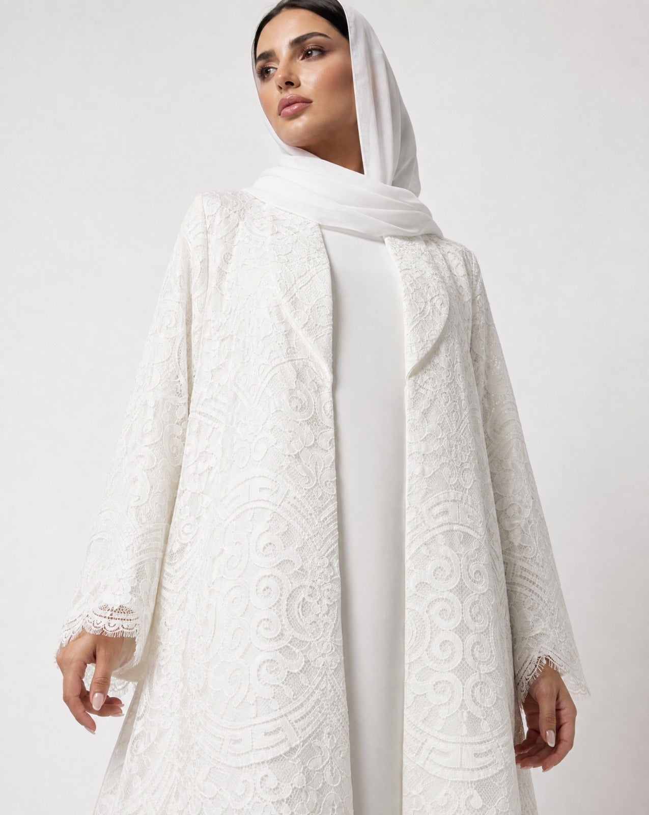 DANTELLE ABAYA - LARA FASHION - MIRA Y MANO