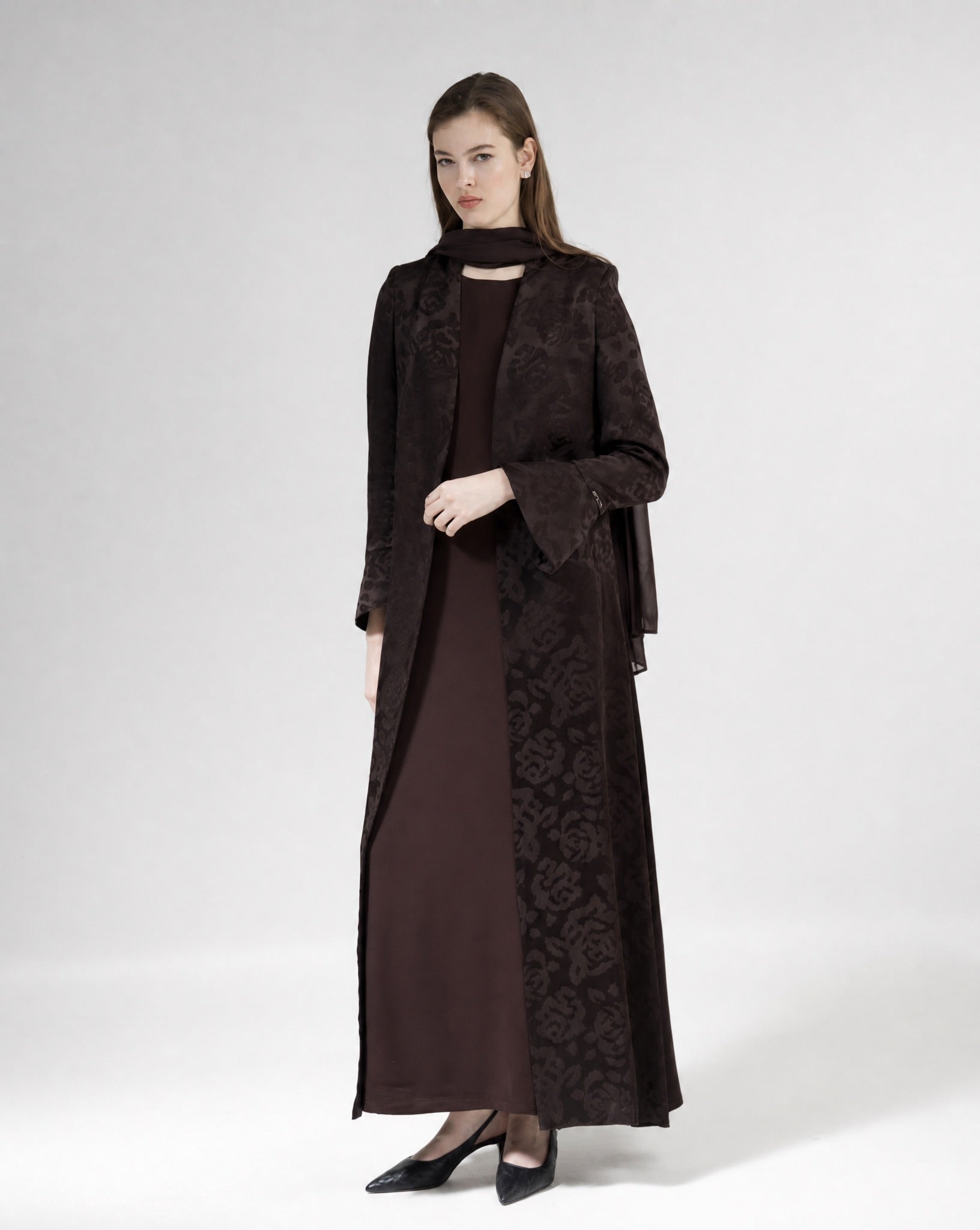 LE011 ABAYA SET - LEGACY - MIRA Y MANO