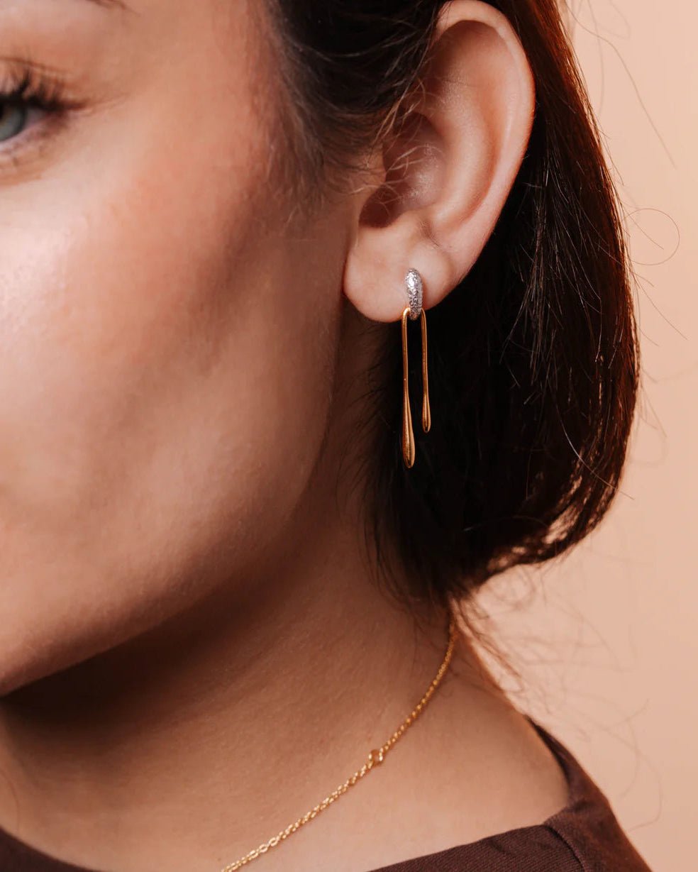 ALTHEA EARRINGS - L'ROSHA - MIRA Y MANO