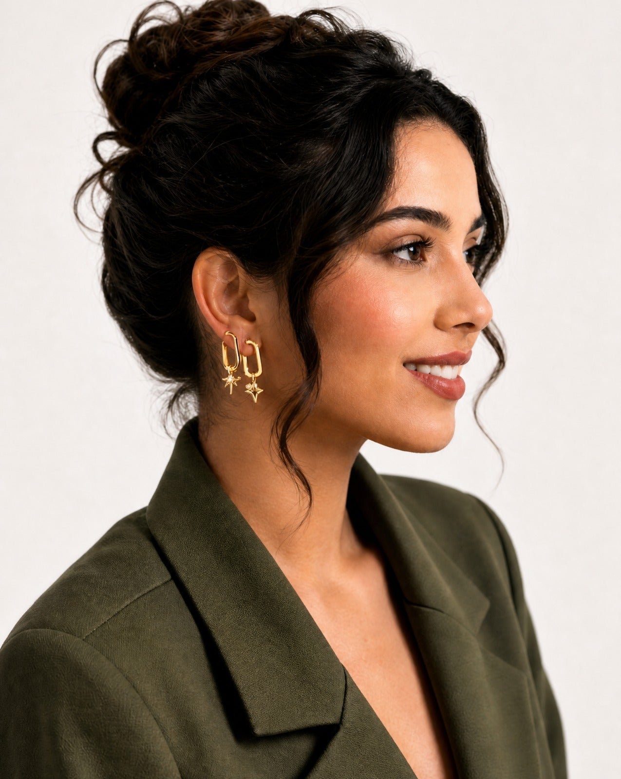 AY45E2G EARRINGS - L'ROSHA - MIRA Y MANO