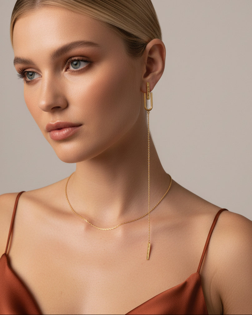 AY45N3GY NECKLACE - L'ROSHA - MIRA Y MANO