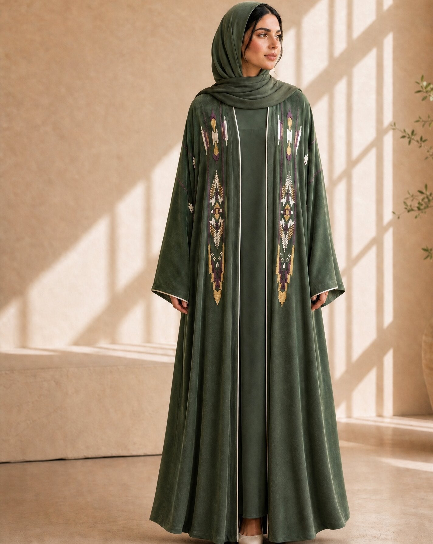 1111047 ABAYA - LULU LINE - MIRA Y MANO