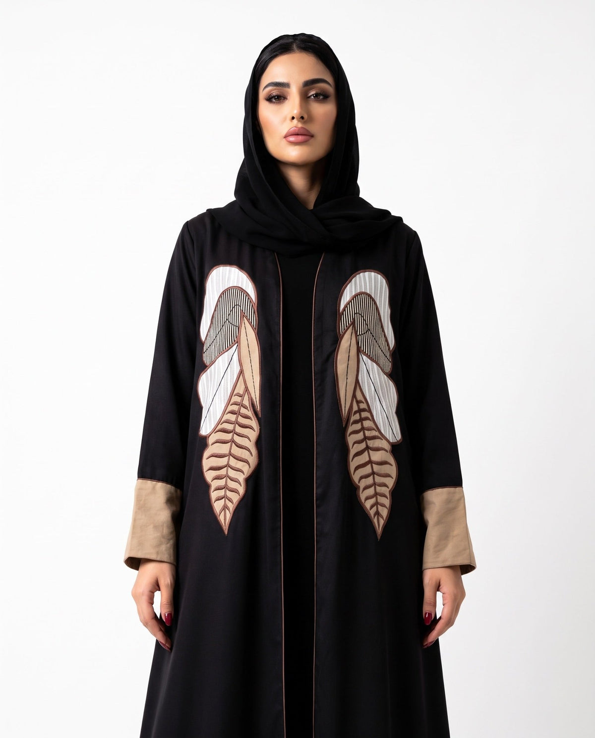 The Leaves – Abaya - LUMAN ABAYAS - MIRA Y MANO