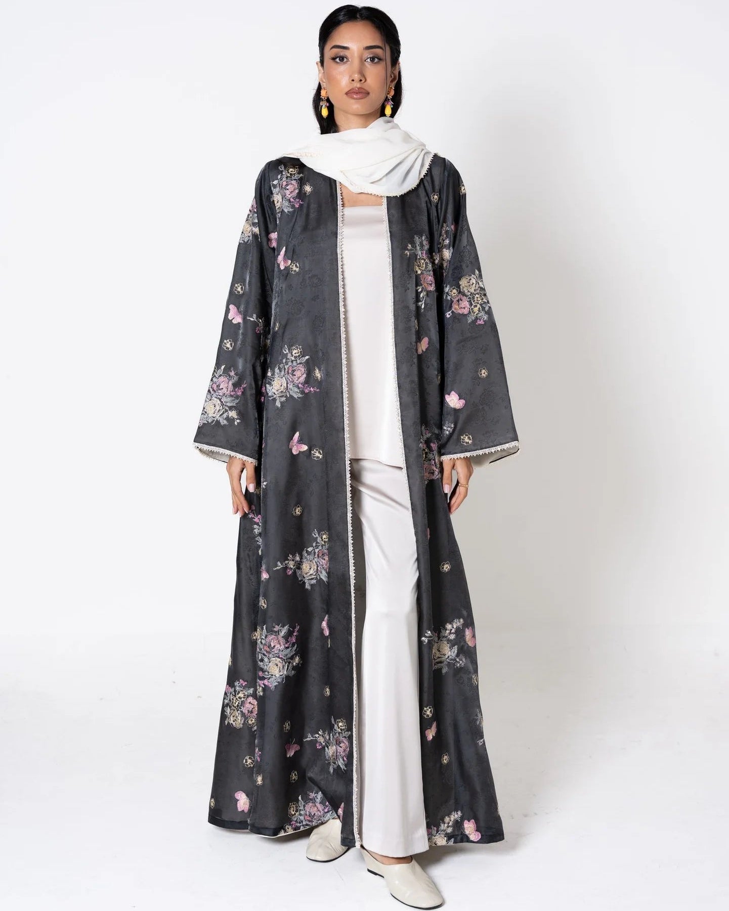 LNO518 ABAYA - LUNA COUTURE - MIRA Y MANO