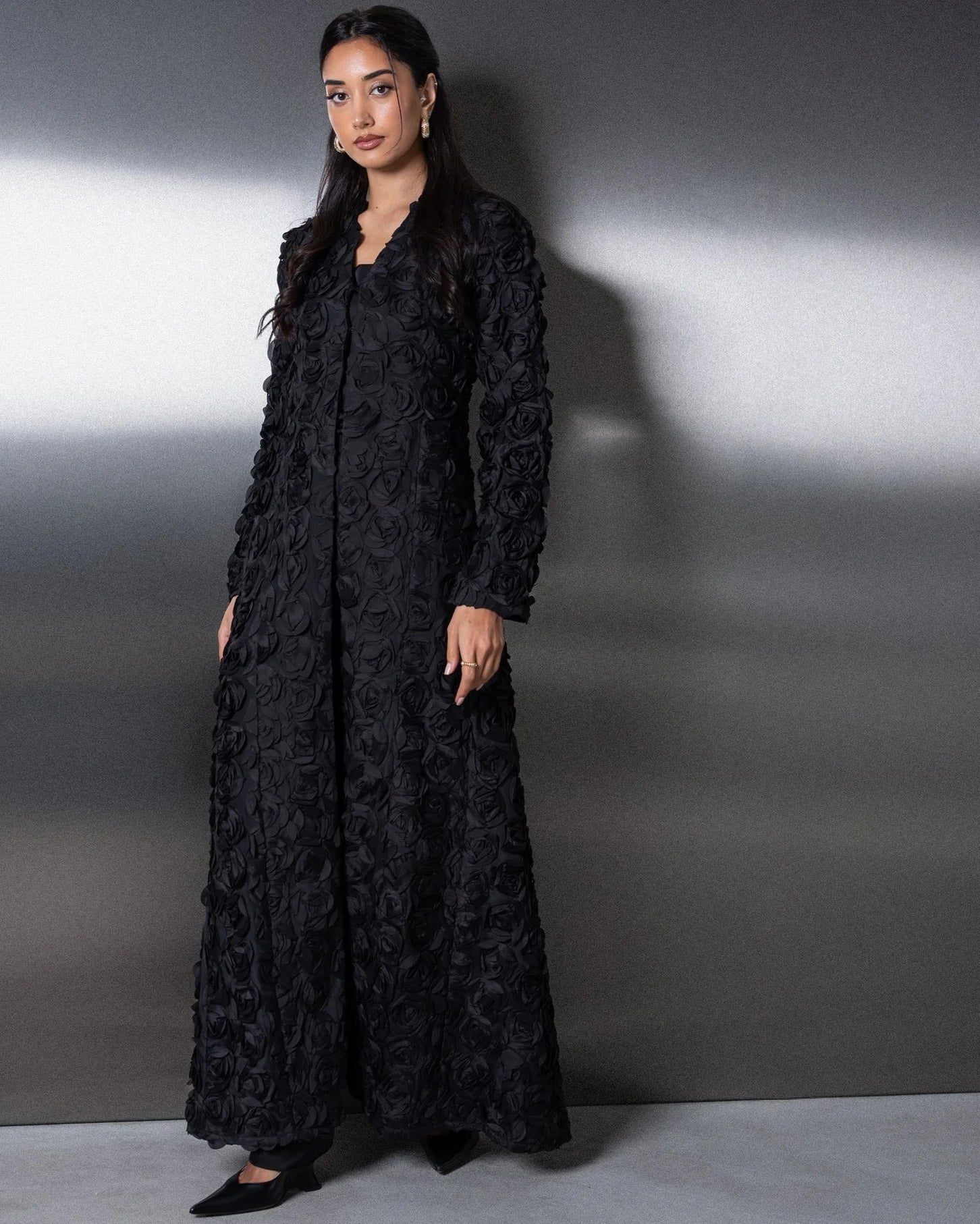 LNO541 ABAYA - LUNA COUTURE - MIRA Y MANO