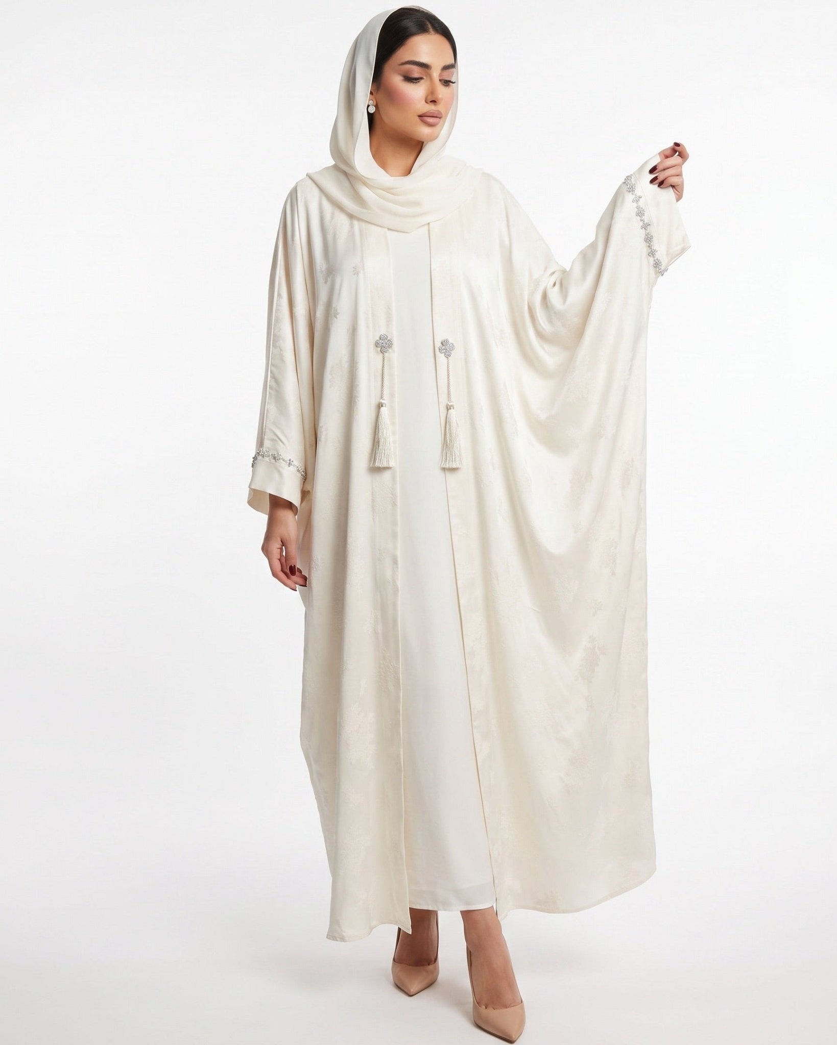 MALAK ABAYA SET - LUNA LINE - MIRA Y MANO