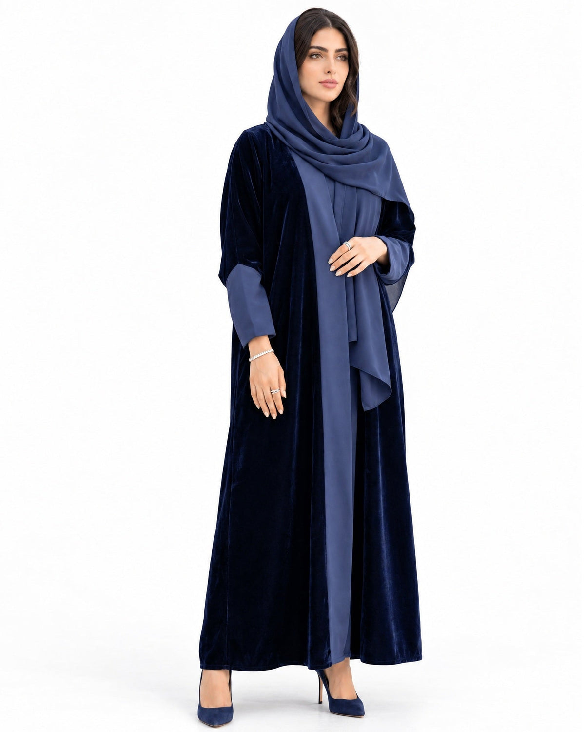 ALNOUD NAVY ABAYA - MAISON ARABELLE - MIRA Y MANO