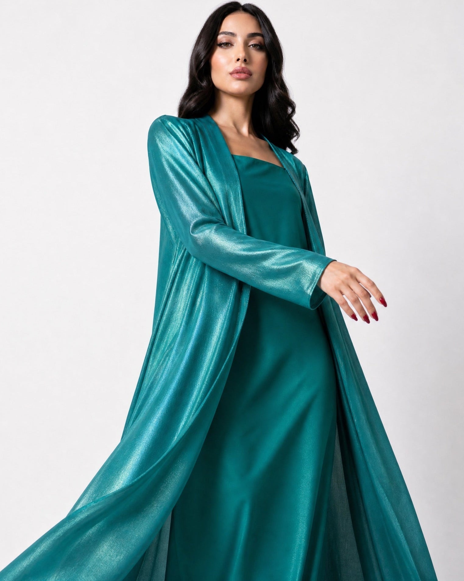 GIGI GREEN KAFTAN - MAISON ARABELLE - MIRA Y MANO