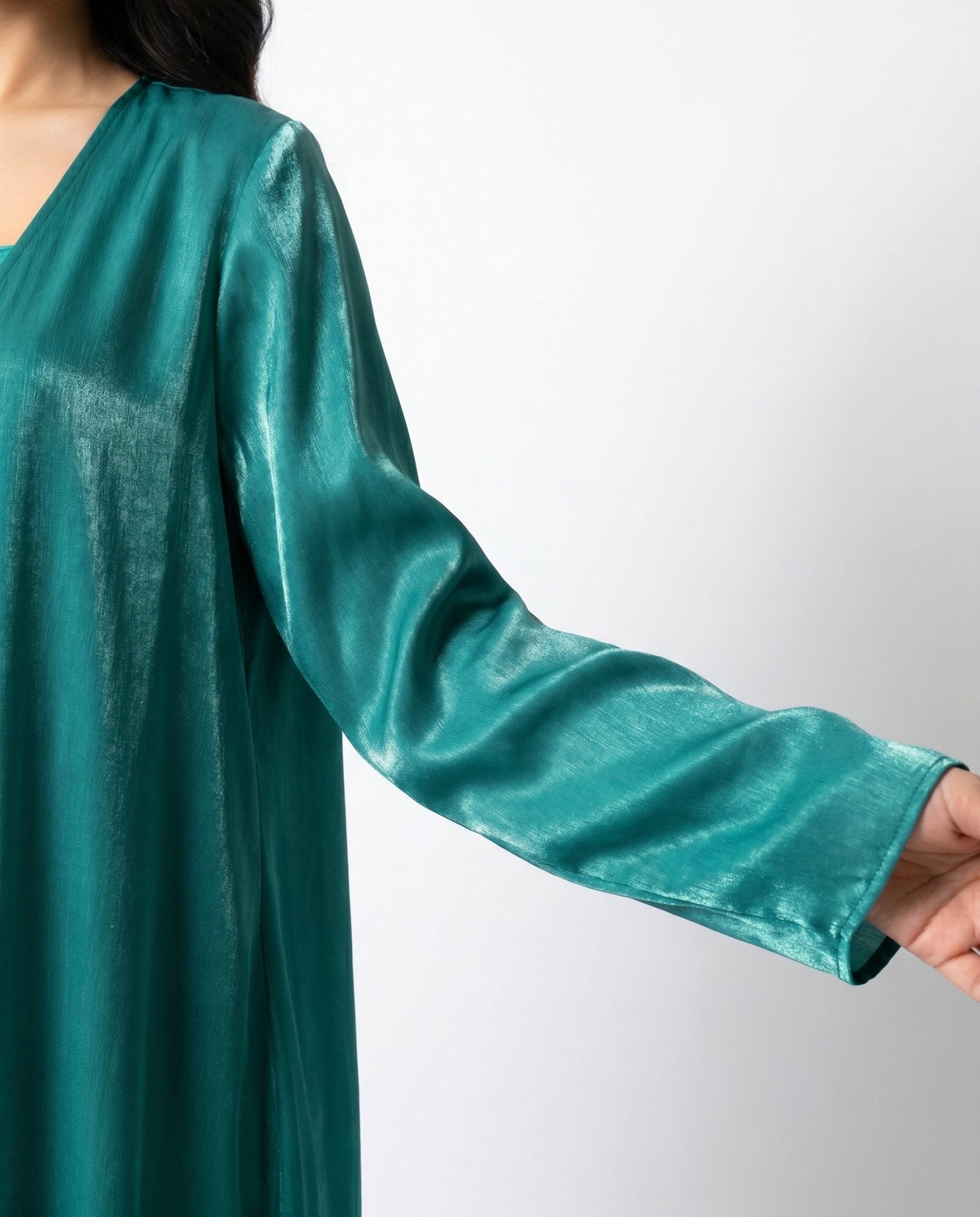 GIGI GREEN KAFTAN - MAISON ARABELLE - MIRA Y MANO