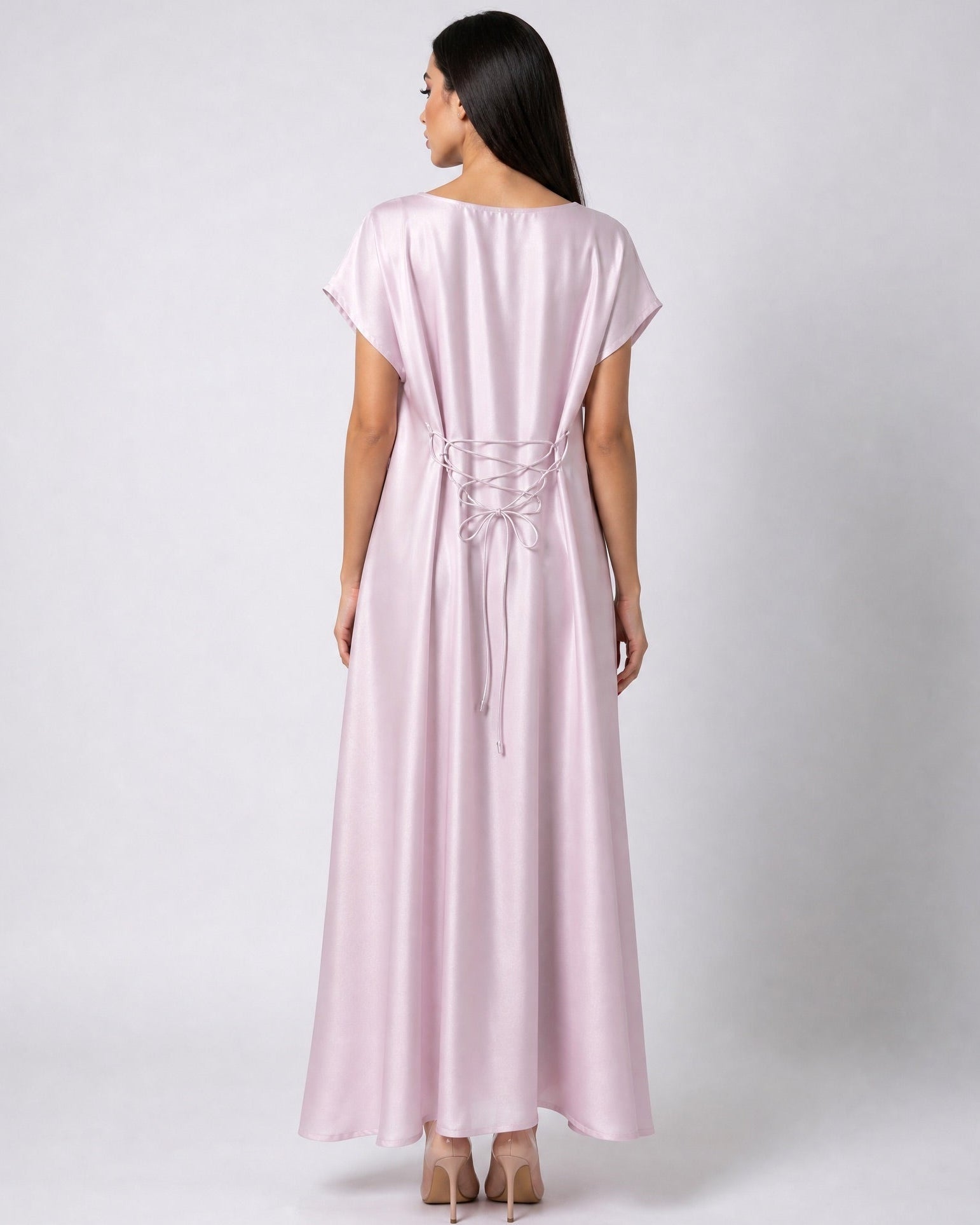 LIGHT PURPLE ABAYA SET - MAISON ARABELLE - MIRA Y MANO