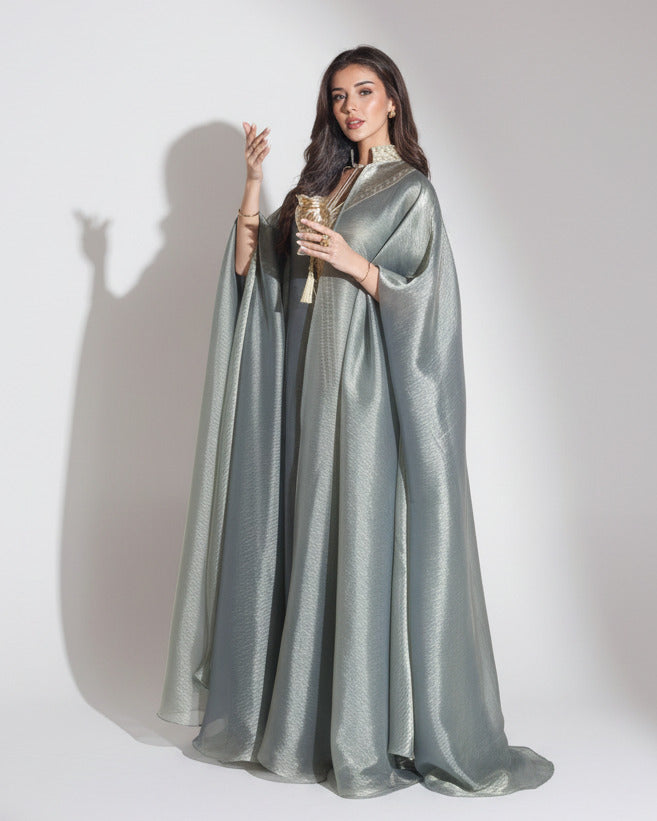 MALAKI OLIVE KAFTAN - MAISON ARABELLE - MIRA Y MANO